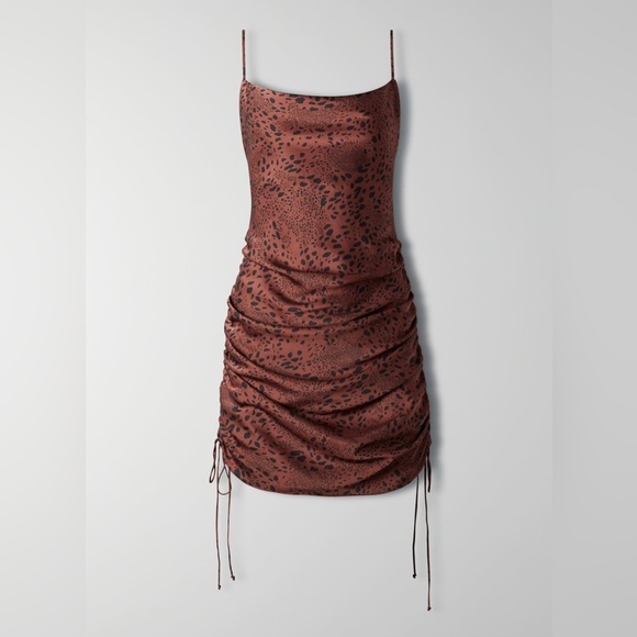 Wilfred Dresses & Skirts - wilfred dress ONLY RUCHED SLIP DRESS XXS